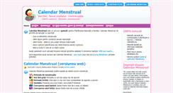 Desktop Screenshot of calendarmenstrual.ro